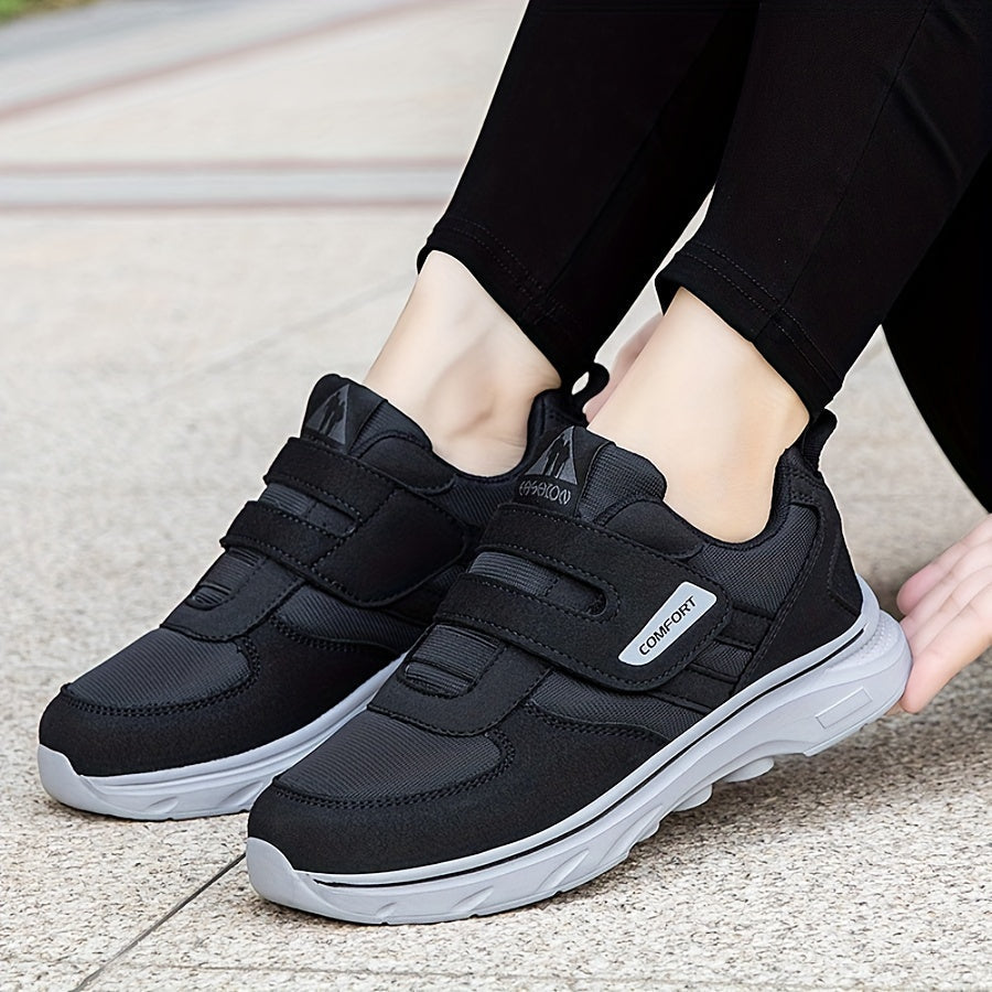 Comfortable Walking Shoes with Velcro Fastening - EasyStride