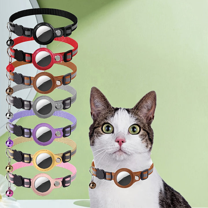 Reflective Cat Collar – Safety Buckle and Bell for Increased Visibility