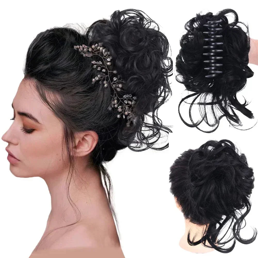 Curly Bun – Clip-In Hair Extension with Volume and a Natural Look