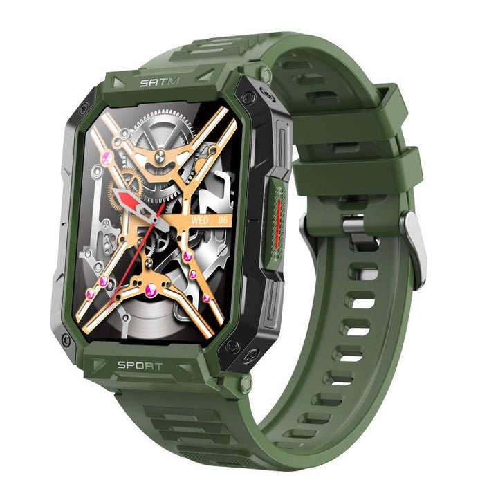 Waterproof Smartwatch with Blood Pressure, Blood Oxygen Saturation and Sleep Monitor