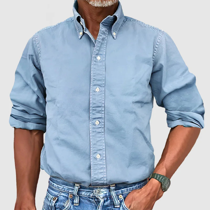 Classic Men's Long-Sleeve Shirt