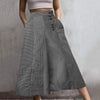Striped High Waist Wide Leg Pants