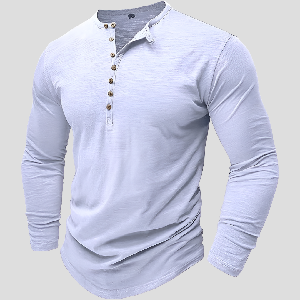 Loose Men's Cotton Shirt – Casual Everyday Style