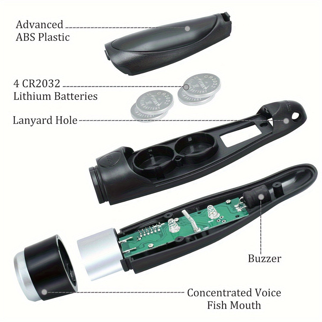 Electronic Whistle for Coaches and Referees – Portable Whistle with 3 Sound Options and Lanyard