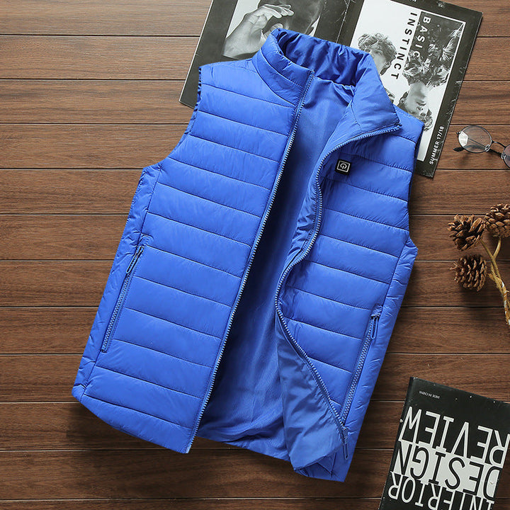 Heated gilet for women and men, also in camouflage