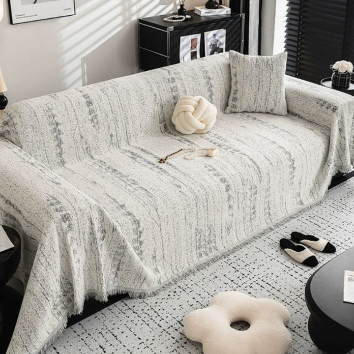 Almond Crest Sofa Cover Elegant Comfort for Your Living Space