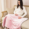 Electric cotton lap blanket, 25 W in 85x65 or 105x85 cm