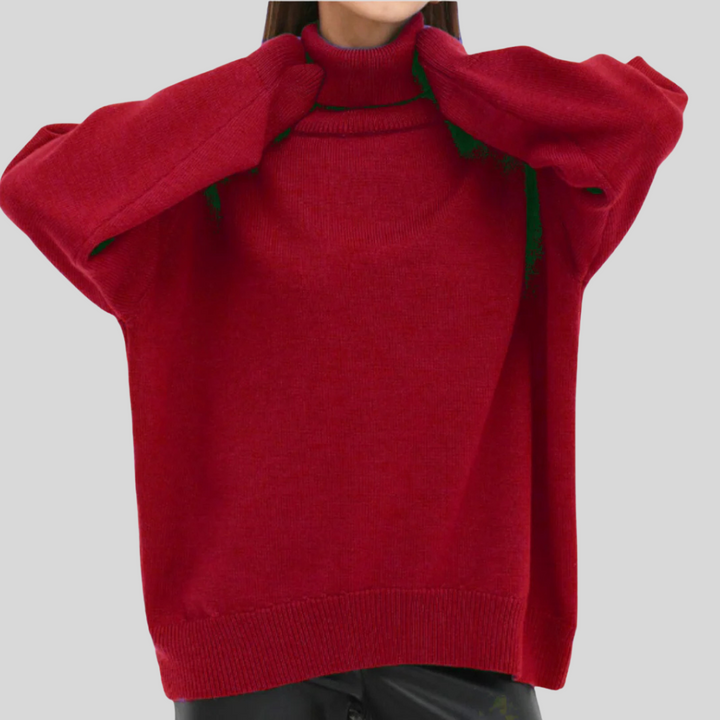 Modern Rollneck Sweater for Women – Elevated Cold-Weather Layer