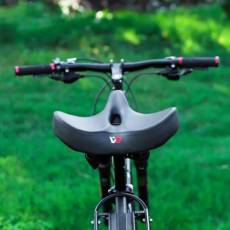 Wide Ergonomic Bicycle Saddle with Extra Padding for Optimal Comfort