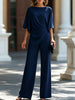 Two-Piece Set with Draped Waist
