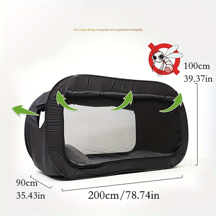 CozyNest Folding Tent Bed – Protection and Rest at Your Fingertips