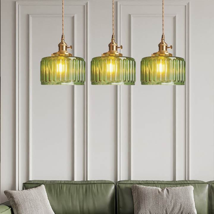 Crystal Chandelier with Adjustable Height in Vintage Style