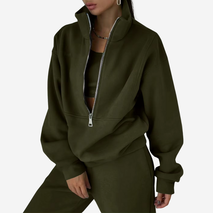 Two-Piece Tracksuit Comfort and Style Perfectly Matched