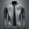Retro Denim Jacket for Men Timeless Ruggedness Meets Everyday Comfort