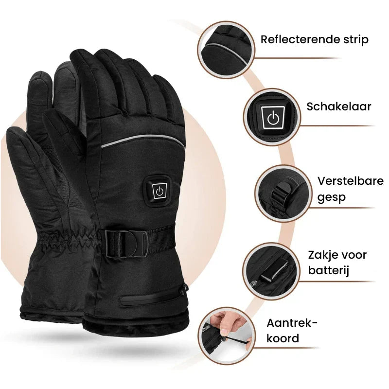 Waterproof Electrically Heated Gloves - HeatGuard