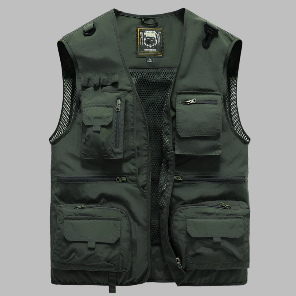 Multi‑Pocket Summer Vest