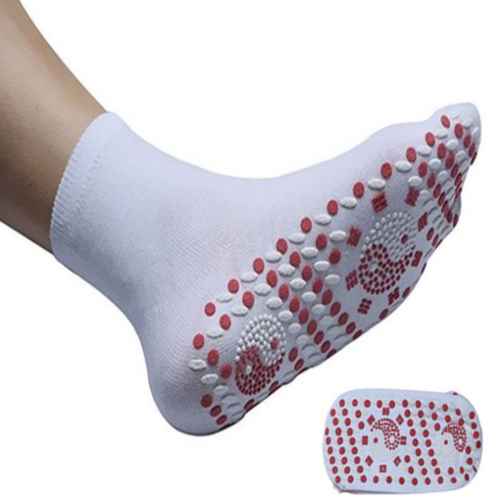 Five pairs of warm winter sports socks for women and men