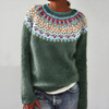 Women's Garden Pattern Sweater