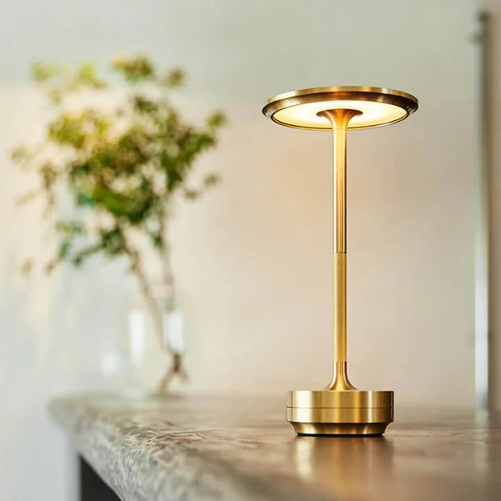LuminLight Wireless Rechargeable LED Table Lamp