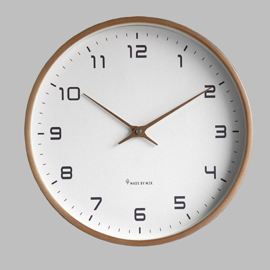 Scandinavian Wooden Clock