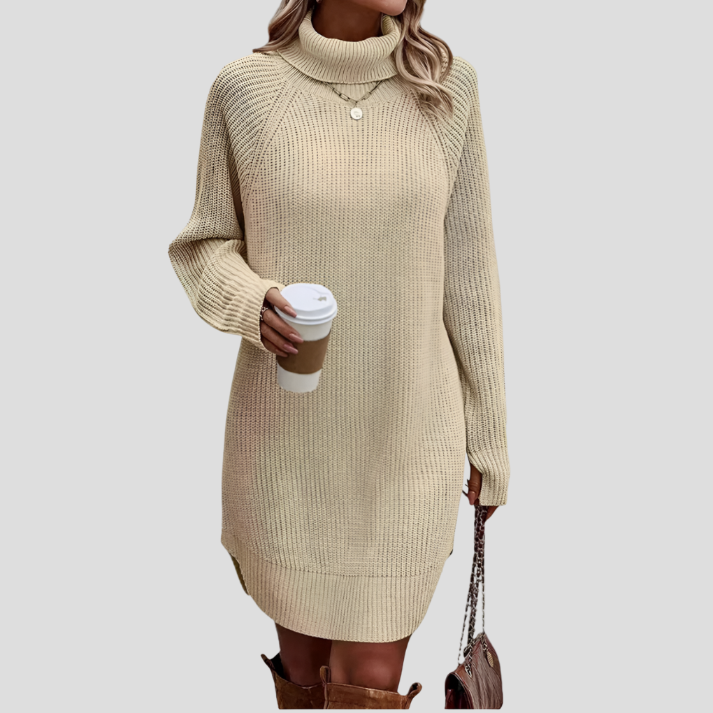 Elegant Knitted Dress for Women