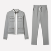 Women’s Zip Jacket & Pant Set – Contrast Trim Style