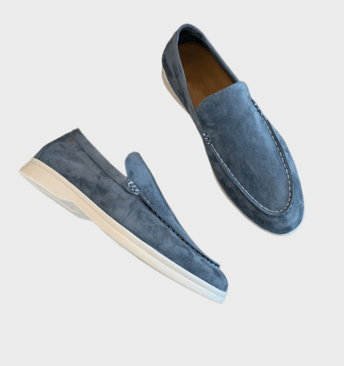 Stylish and Comfortable Suede Loafers for Men - Milo