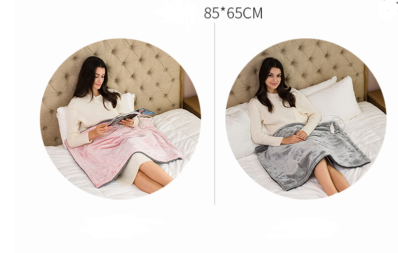 Electric cotton lap blanket, 25 W in 85x65 or 105x85 cm