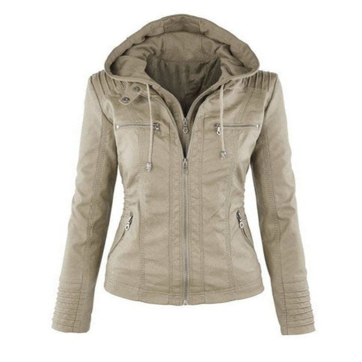 Women’s Hooded Jacket – Lightweight Zip Jacket
