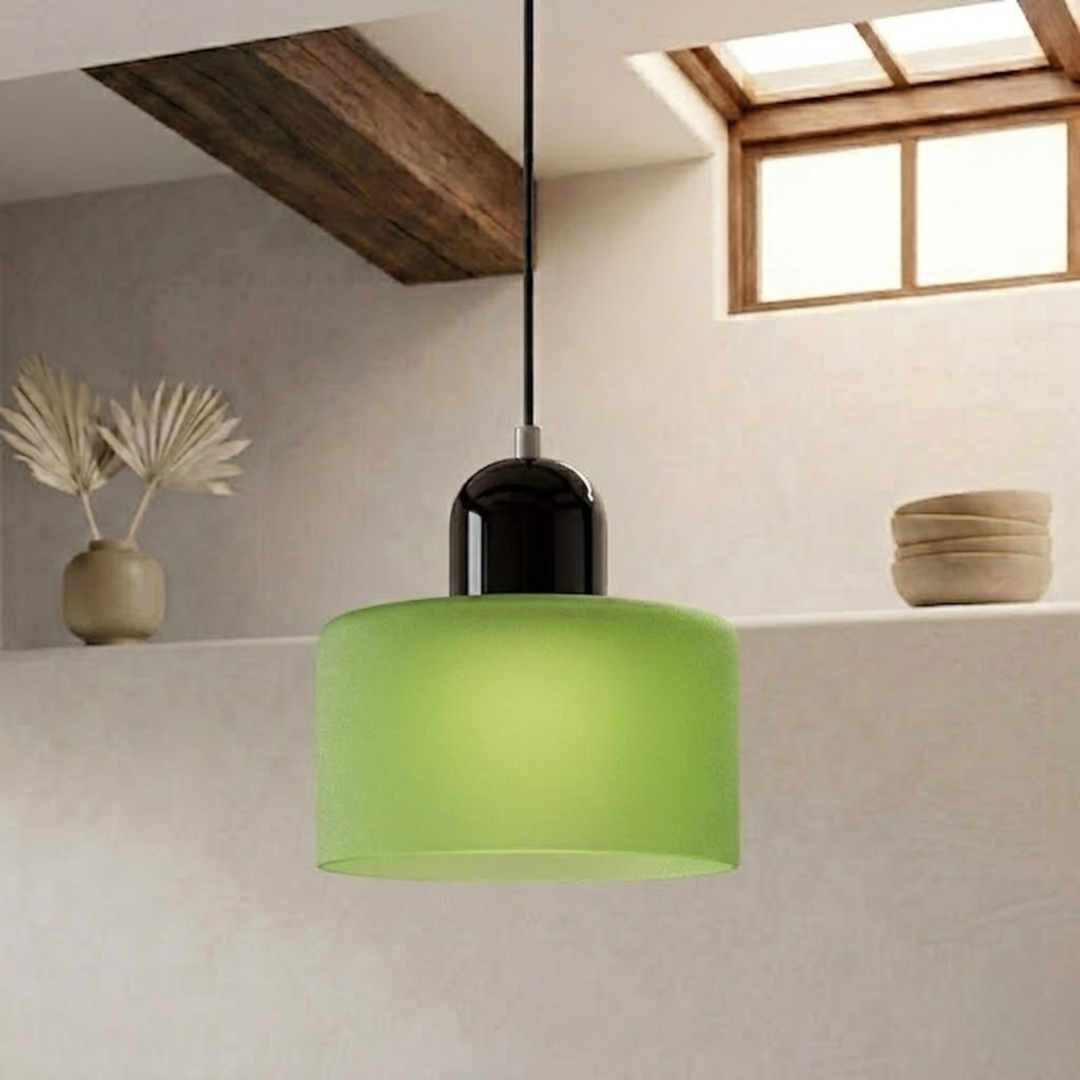 Ring Pendant Light with Extended Halo Design