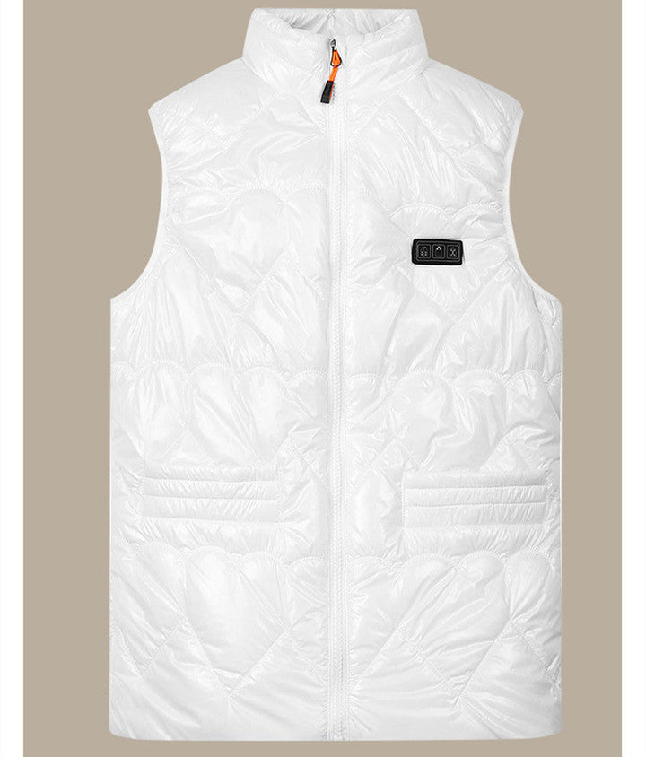 Women's heated cardigan with USB, loose fit and 3 settings