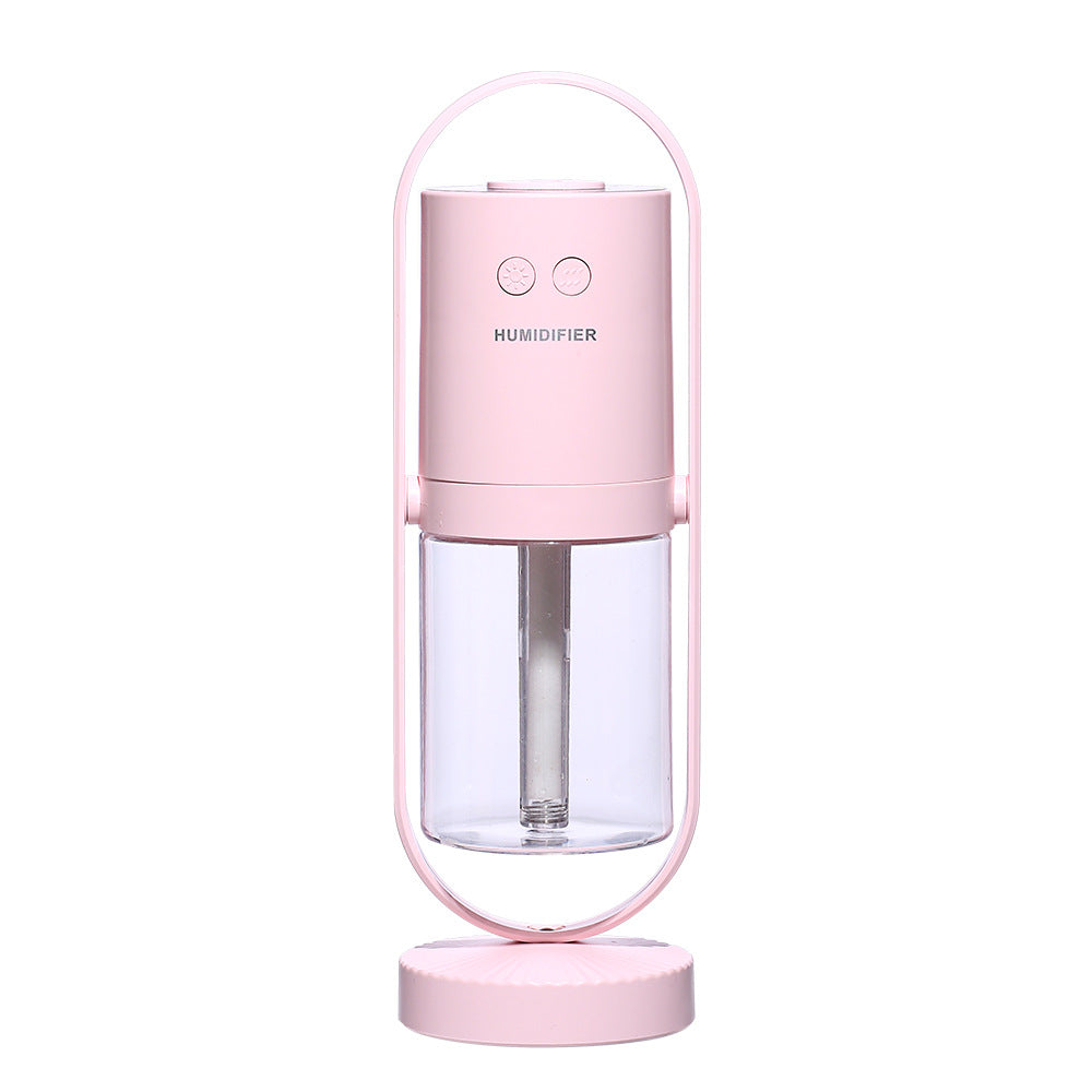 USB humidifier with projection light, quiet and suitable for the car
