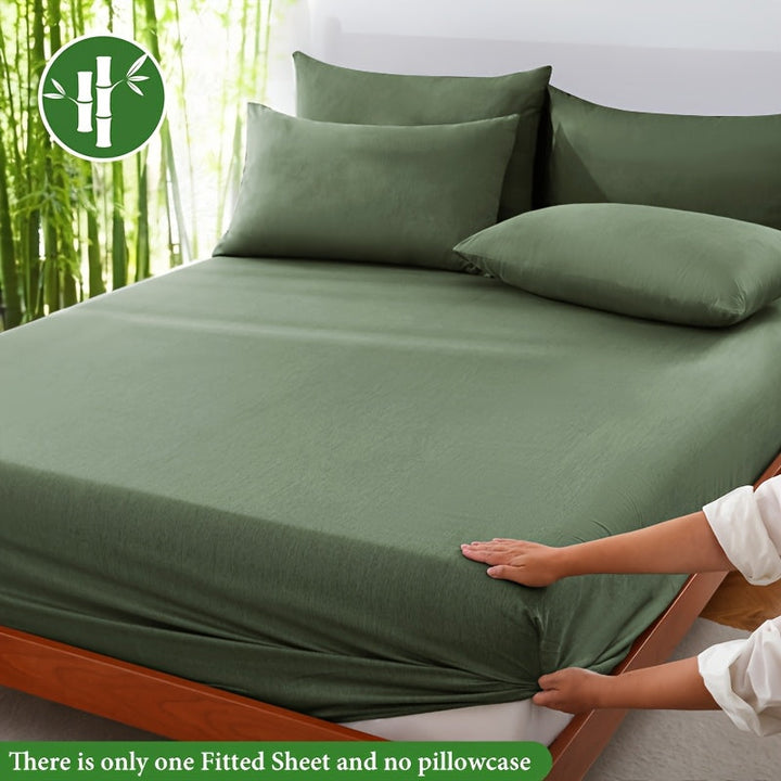 Bamboo Fibre Fitted Sheet Summer Edition – Luxurious Breathable Comfort