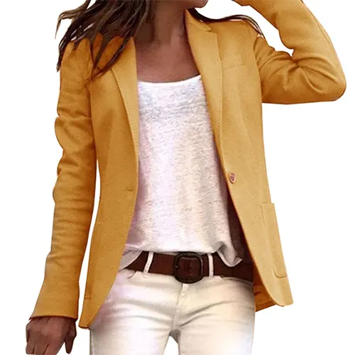 Kendra – Women's Casual Work Blazer | Long Sleeve