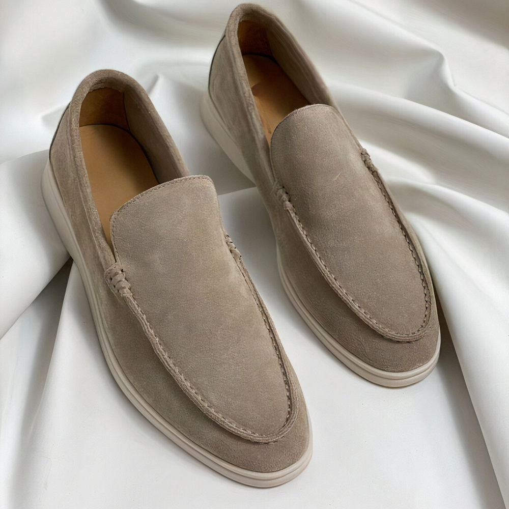 Classic Men's Leather Loafers - Lorenzo