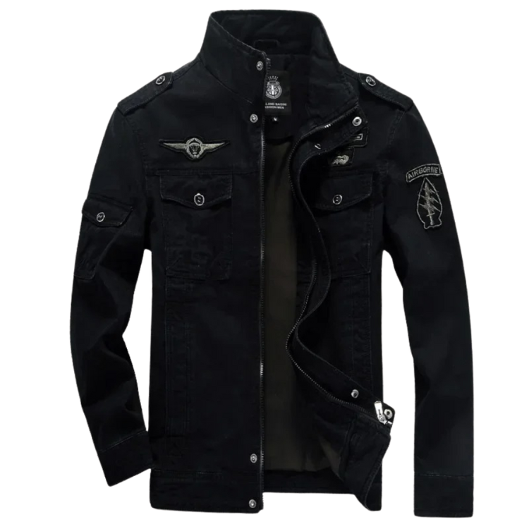 Men's Mid-Season Military Jacket – Rugged Style &amp; Everyday Functionality