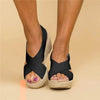 Comfortable Orthopaedic Wedge Espadrilles - Clara