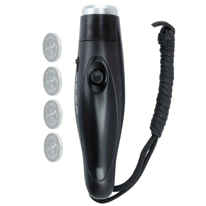 Electronic Whistle for Coaches and Referees – Portable Whistle with 3 Sound Options and Lanyard