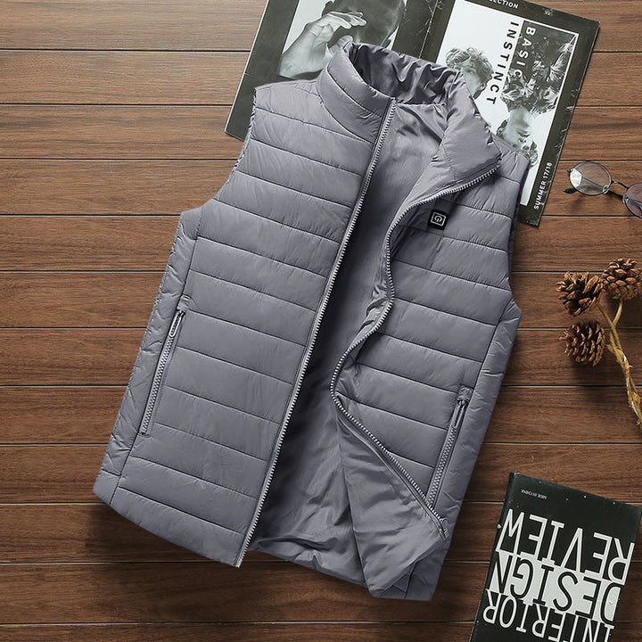 Heated gilet for women and men, also in camouflage