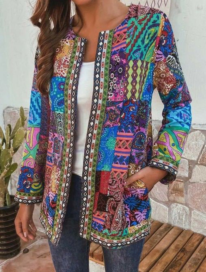 Retro-Inspired Knitted Cardigan – Timeless Elegance for Women