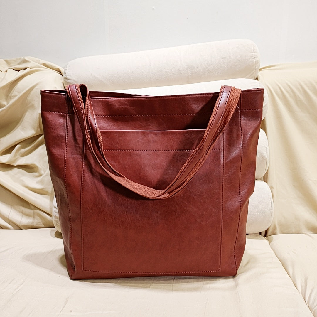 Women’s Elegant Soft-Leather Handbag