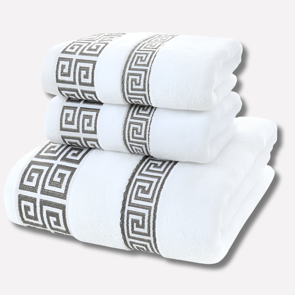 Casa Luxe Athena Cotton Towel Set (2-Piece)
