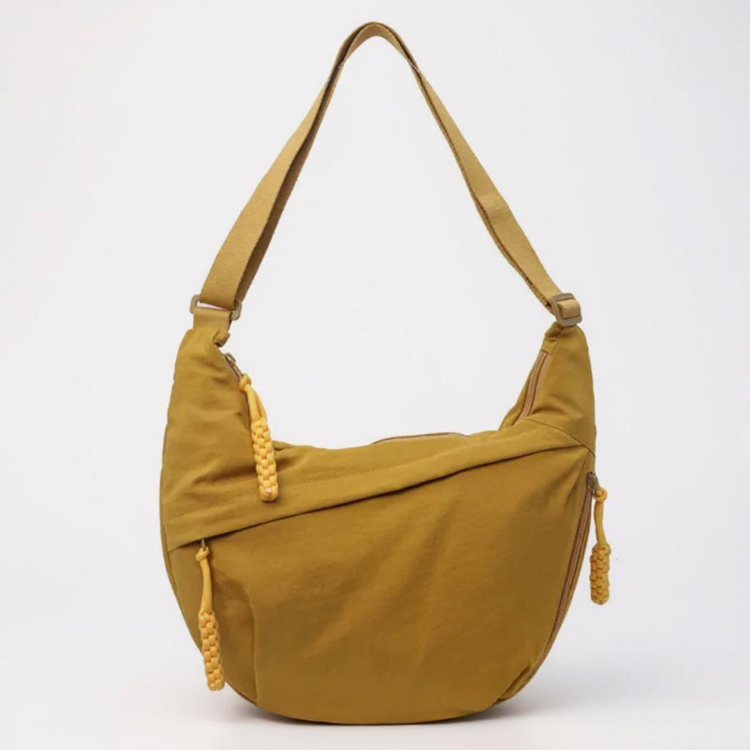 Crescent Shoulder Bag – Made from Sustainable Nylon with Adjustable Shoulder Strap
