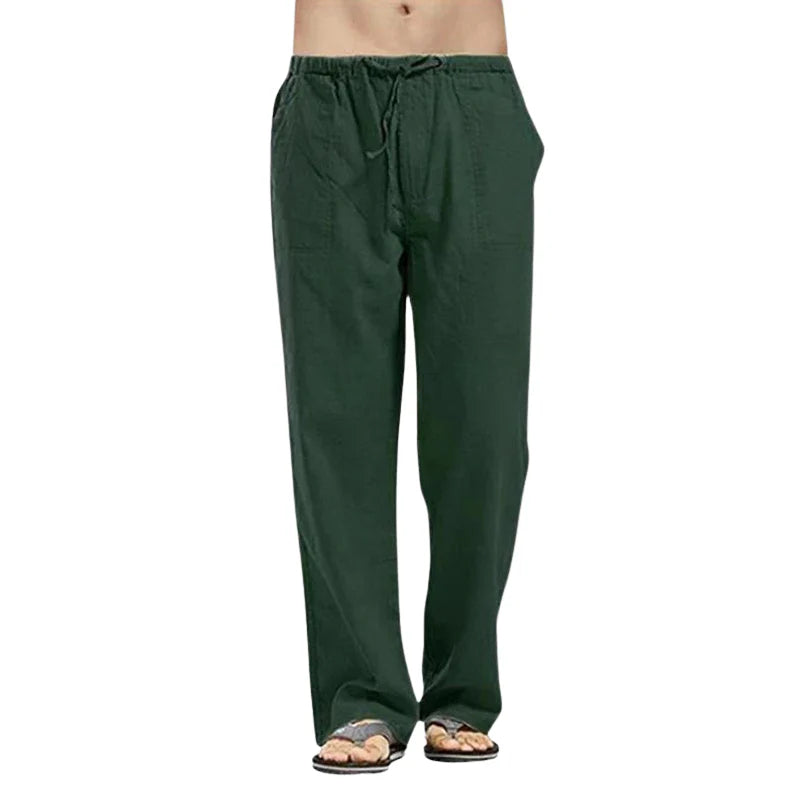 Lino – Breathable Linen Men's Pants with Oversized Fit