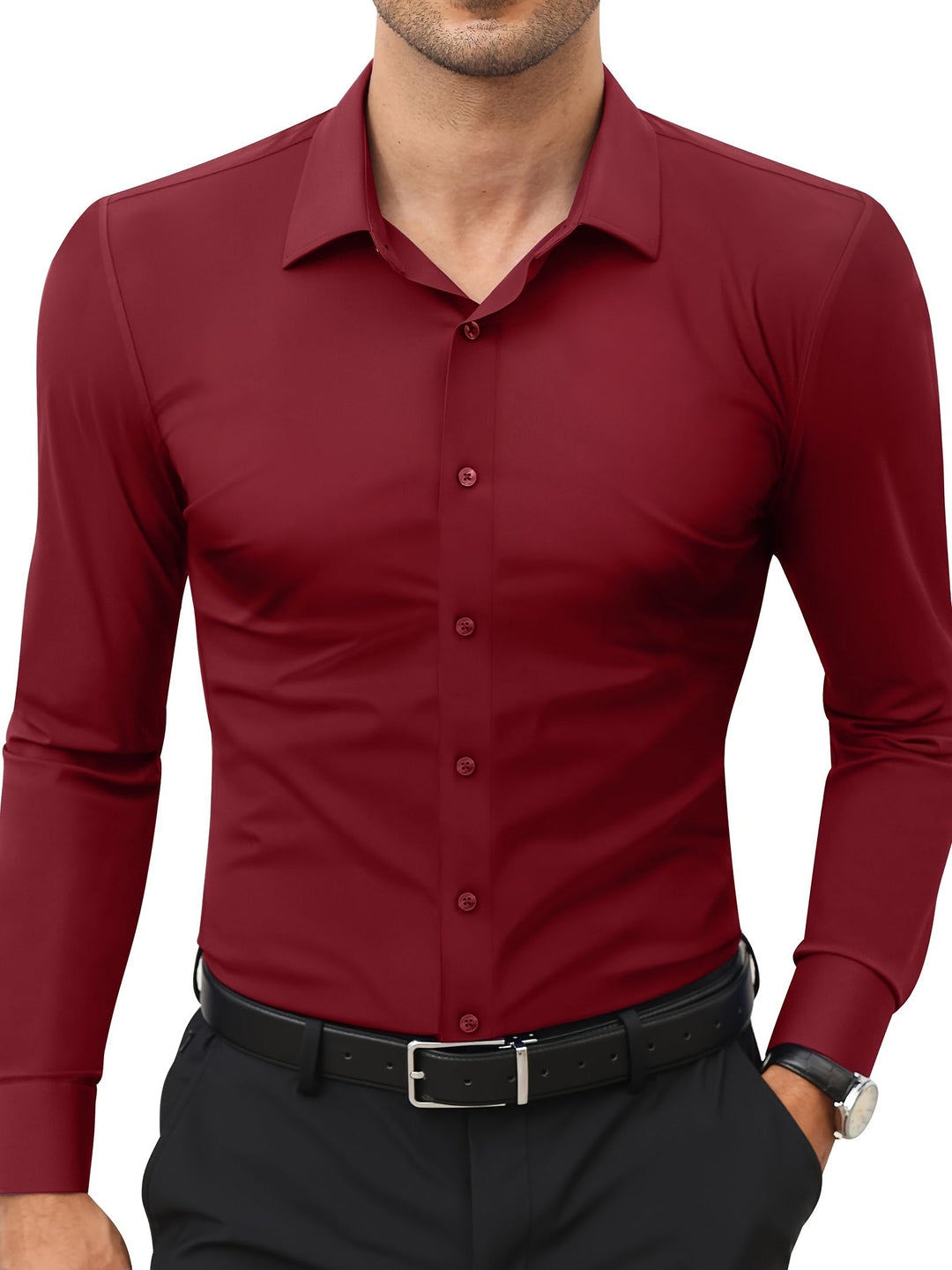 Comfortable Stretch Men's Shirt - Julian