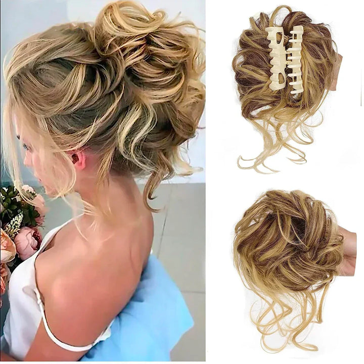 Curly Bun – Clip-In Hair Extension with Volume and a Natural Look
