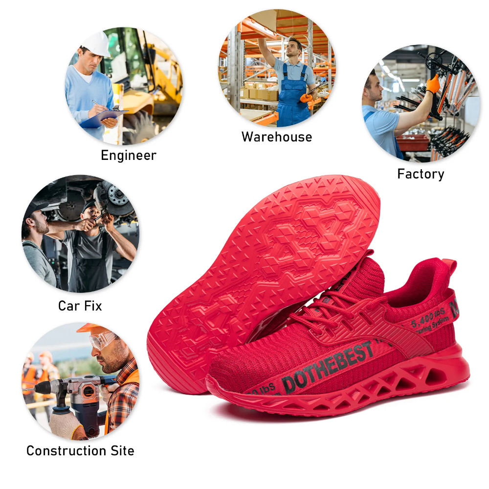 Ultralight and Breathable Safety Shoes – ProGuard