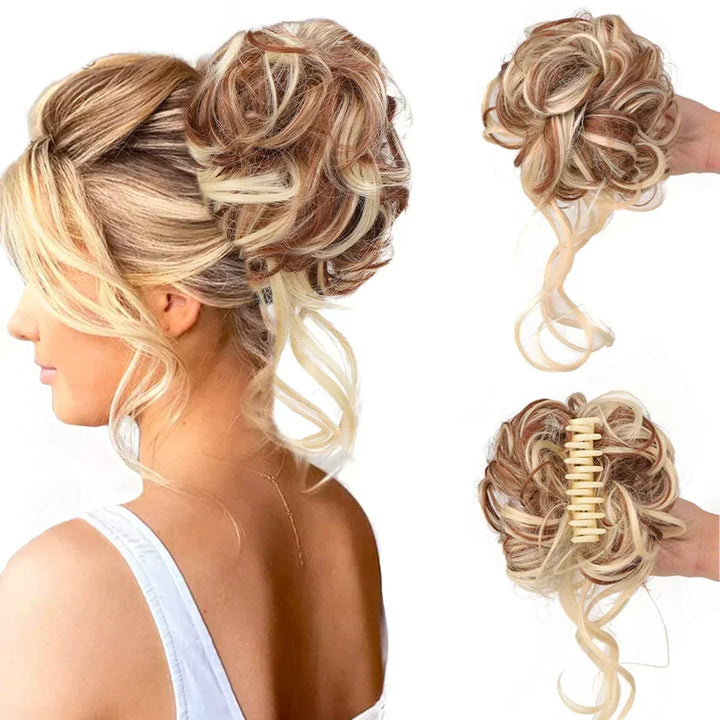 Curly Bun – Clip-In Hair Extension with Volume and a Natural Look