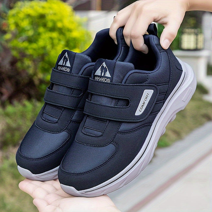 Comfortable Walking Shoes with Velcro Fastening - EasyStride