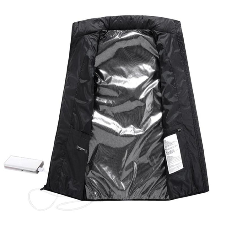 Heated gilet for women and men, also in camouflage